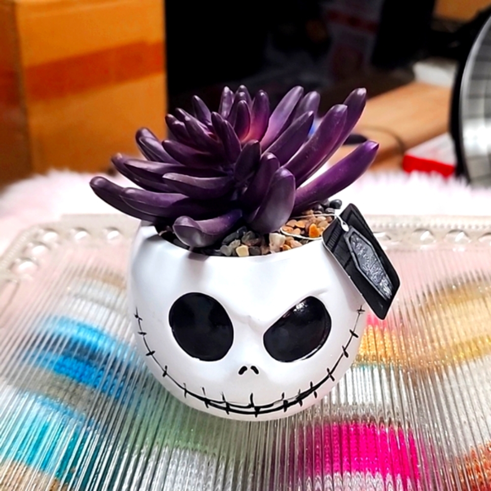 Disney Tim Burton's Nightmare Before Christmas Jack Skellington planter